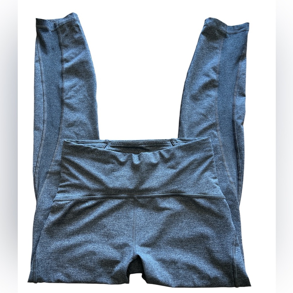 Lululemon Sole Training 7/8 Tight graphite gray athletic leggings‎ size 6